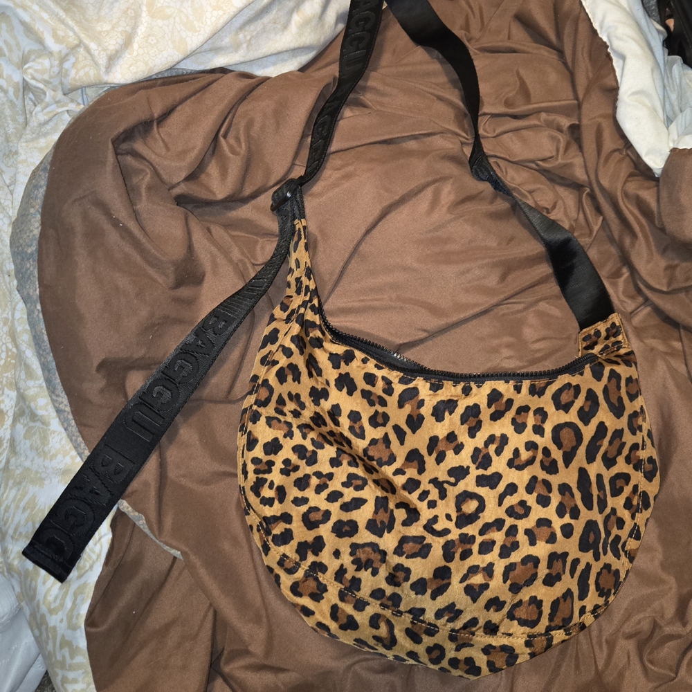 Leopard Print Shoulder Bag